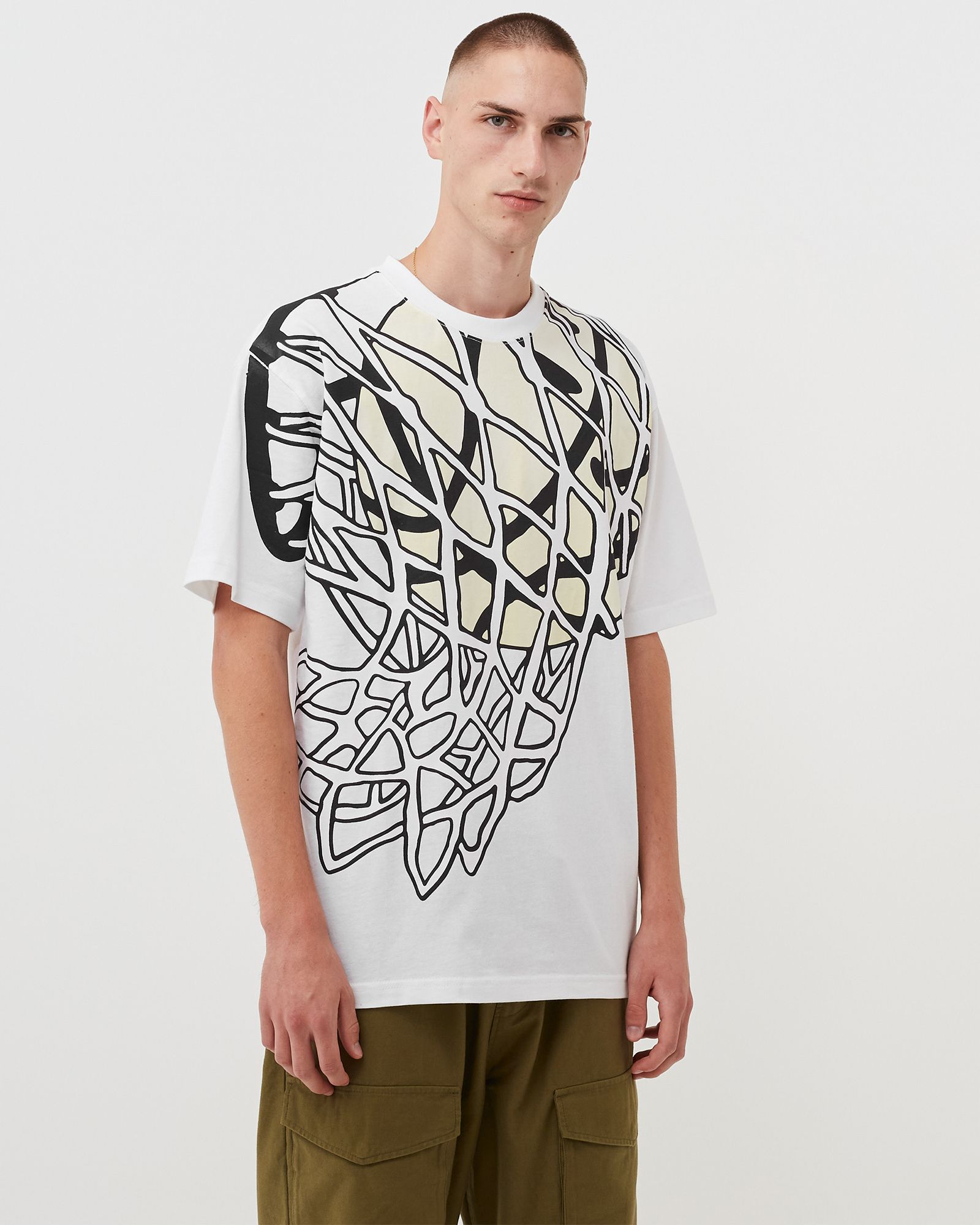 Smiley in the Net UV Tee