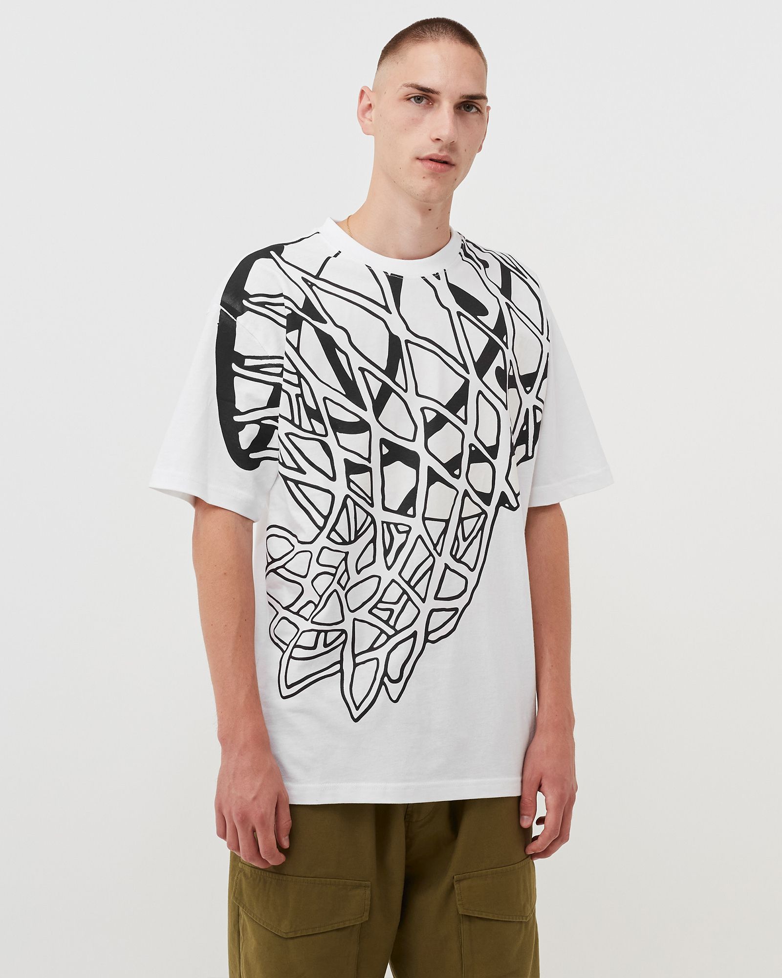 Smiley in the Net UV Tee