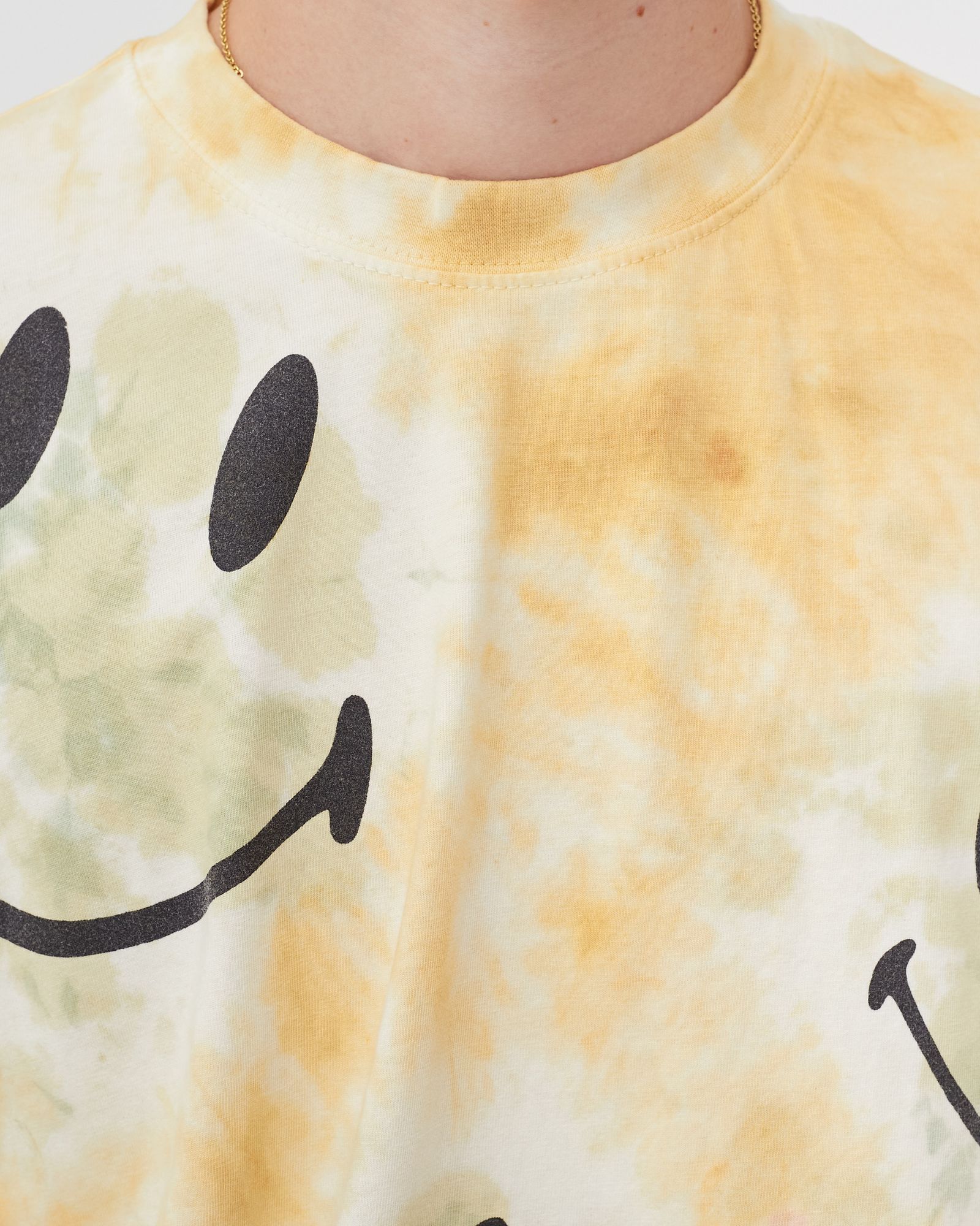 Smiley Shibori Dye Tee