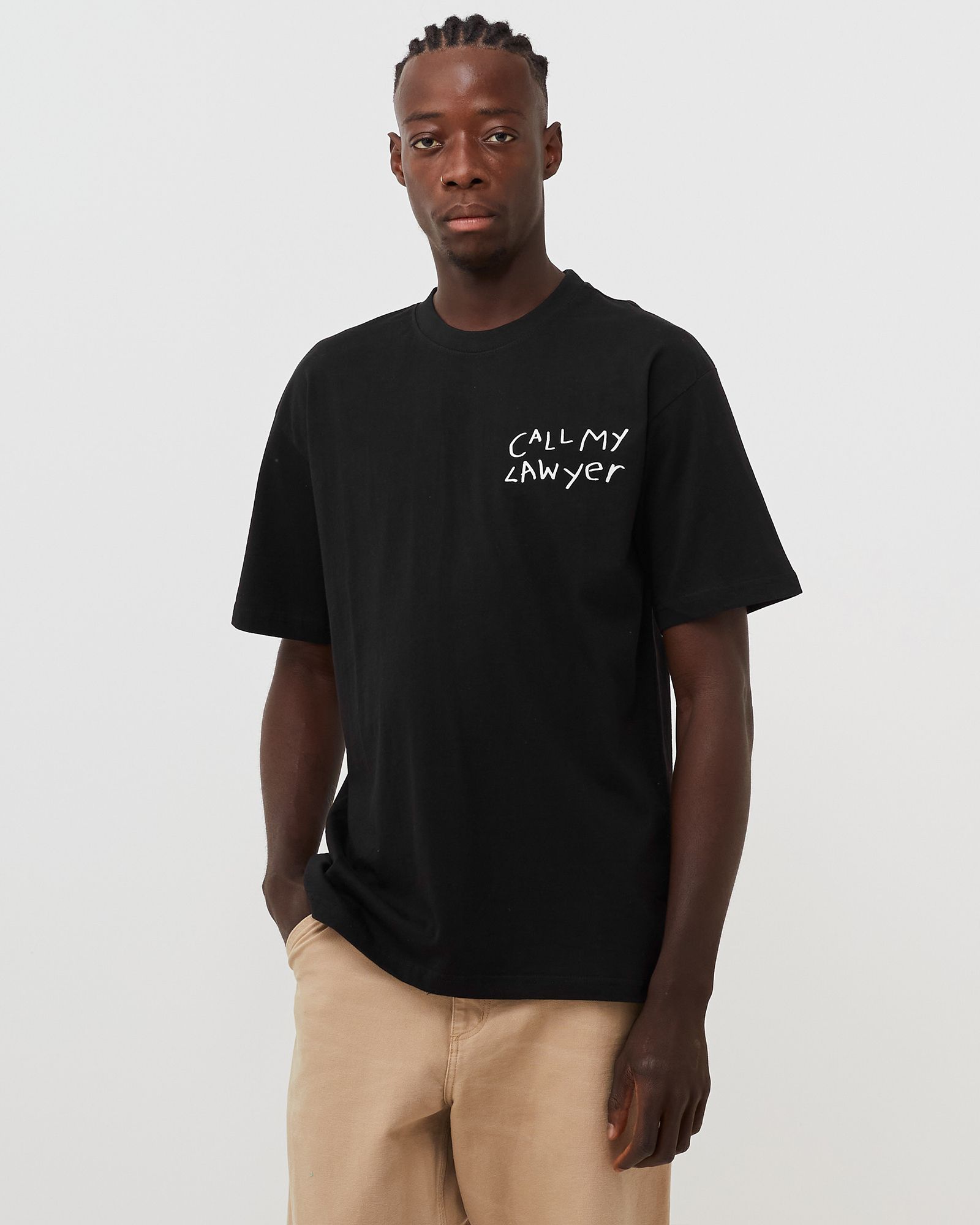 Call my Lawyer Hand Drawn Tee