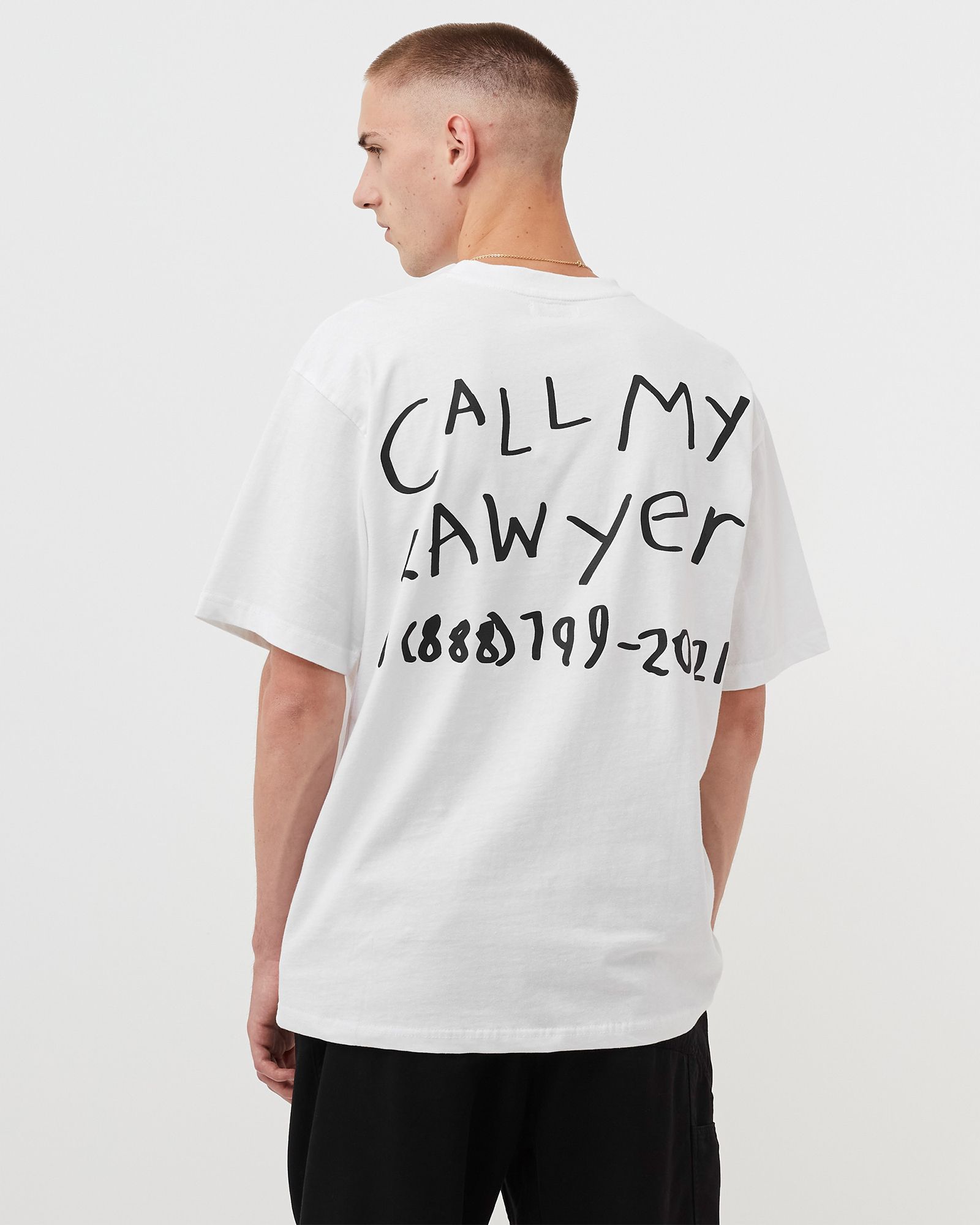 Call my Lawyer Hand Drawn Tee