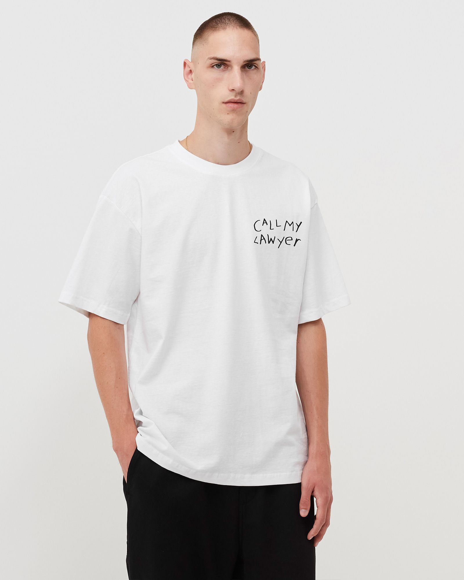 Call my Lawyer Hand Drawn Tee
