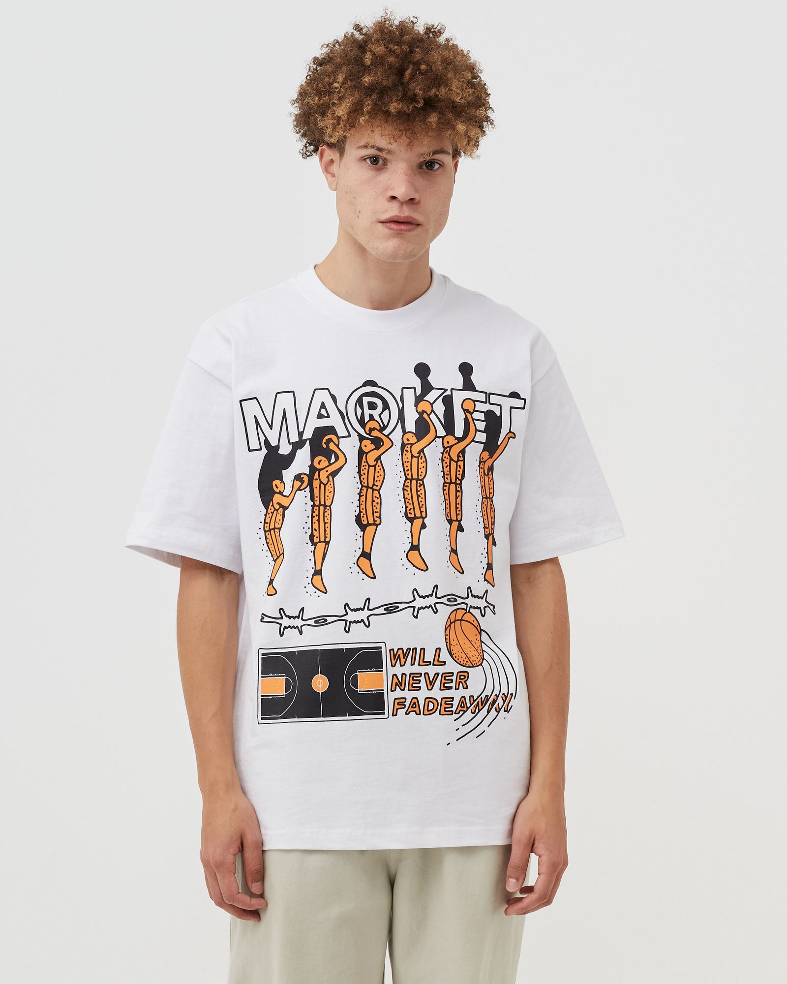 Market Jump Shot Tee