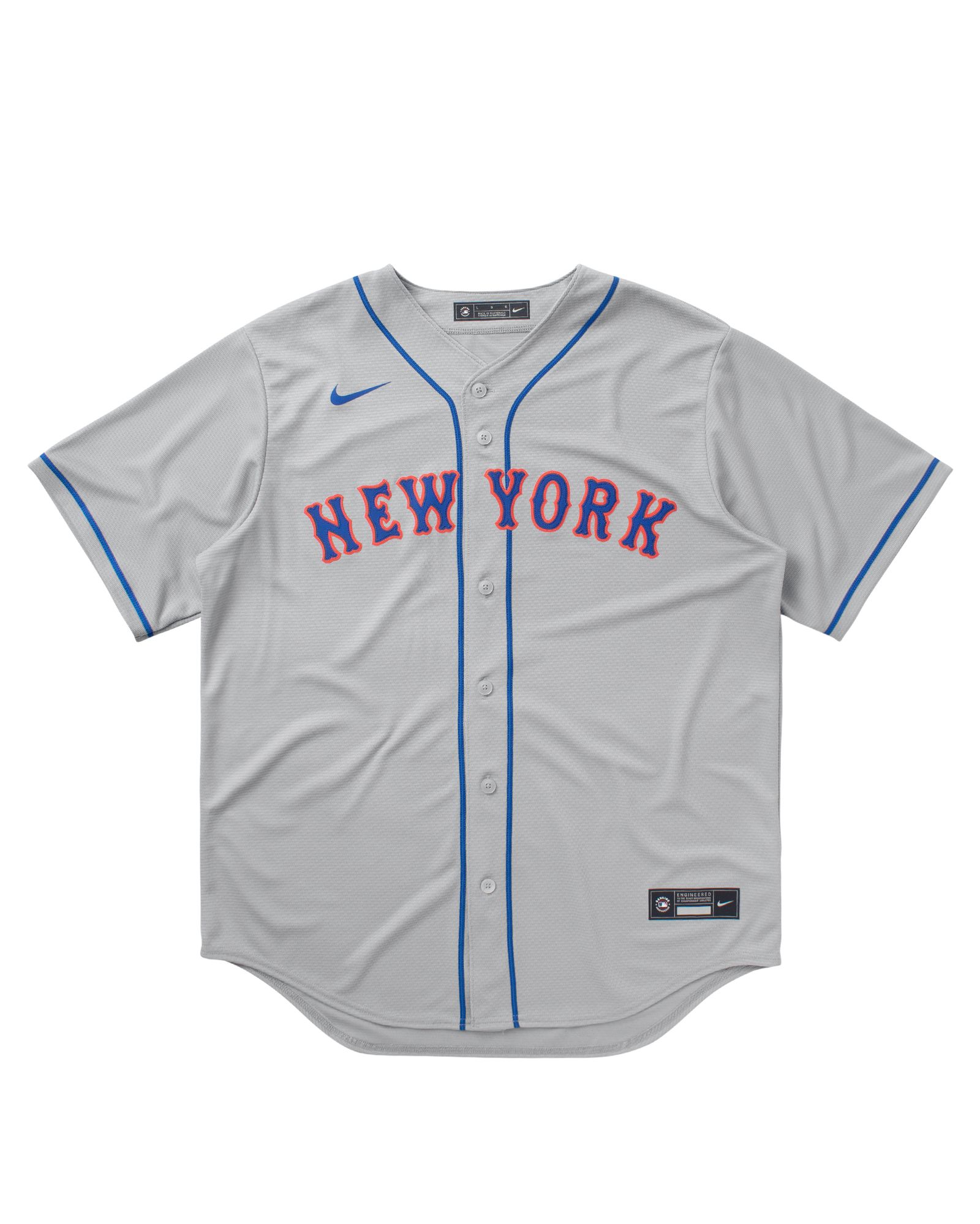 MLB Official Replica Road Jersey New York Mets