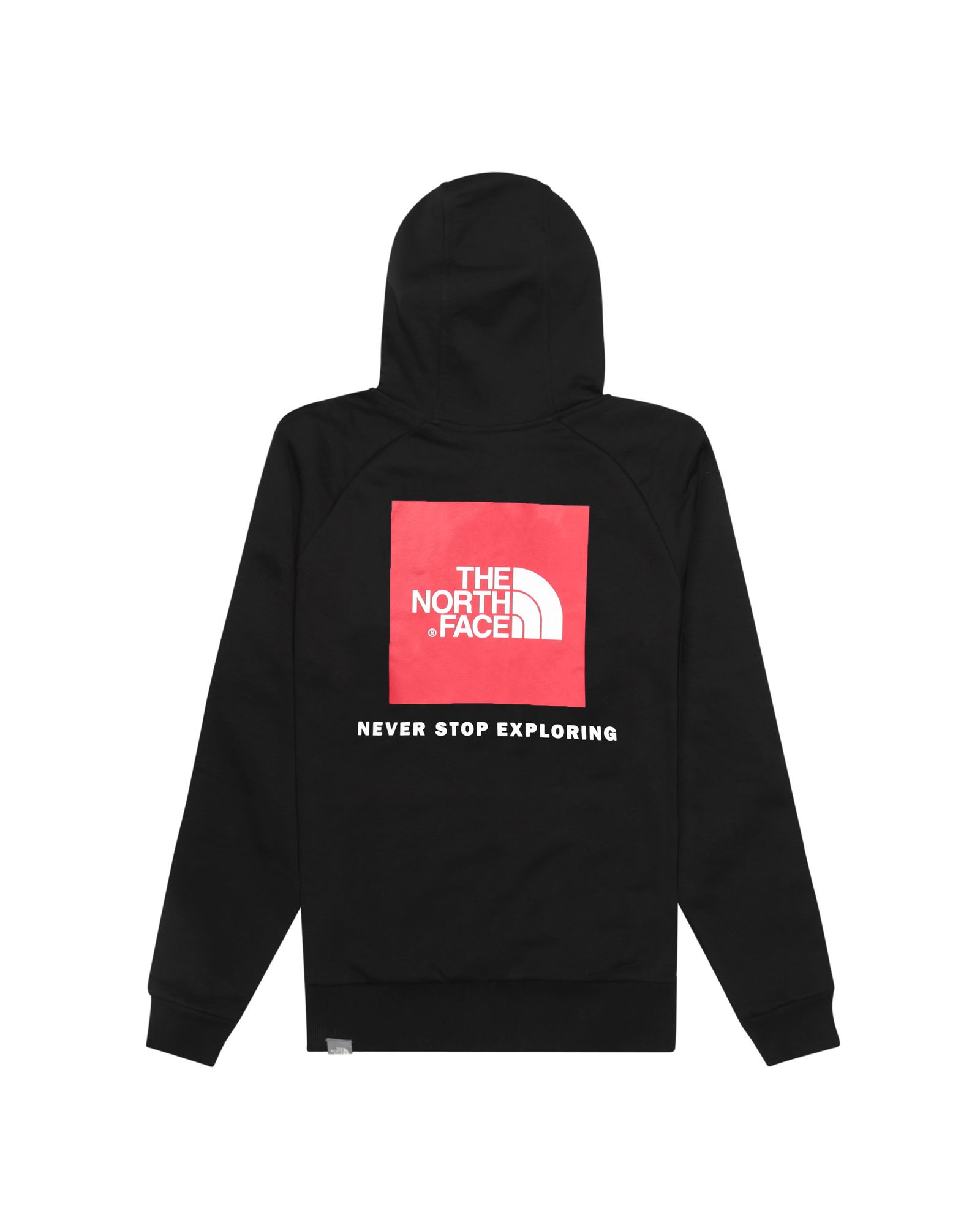 Raglan Red Box Hoodie