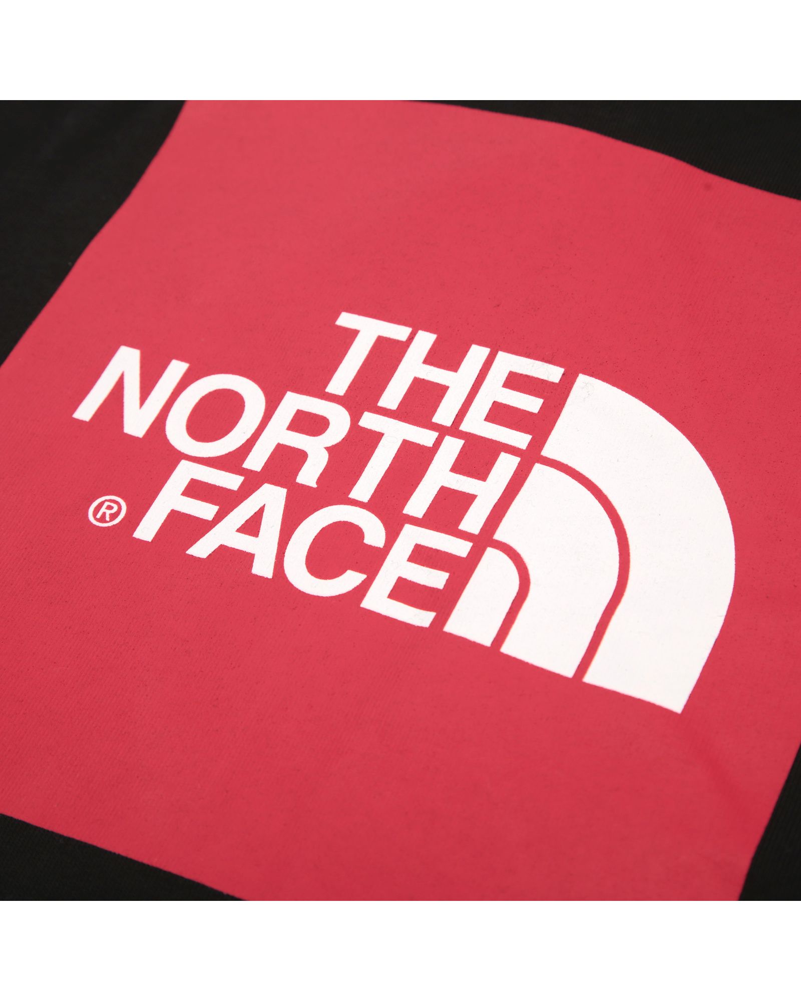 Raglan Red Box Hoodie