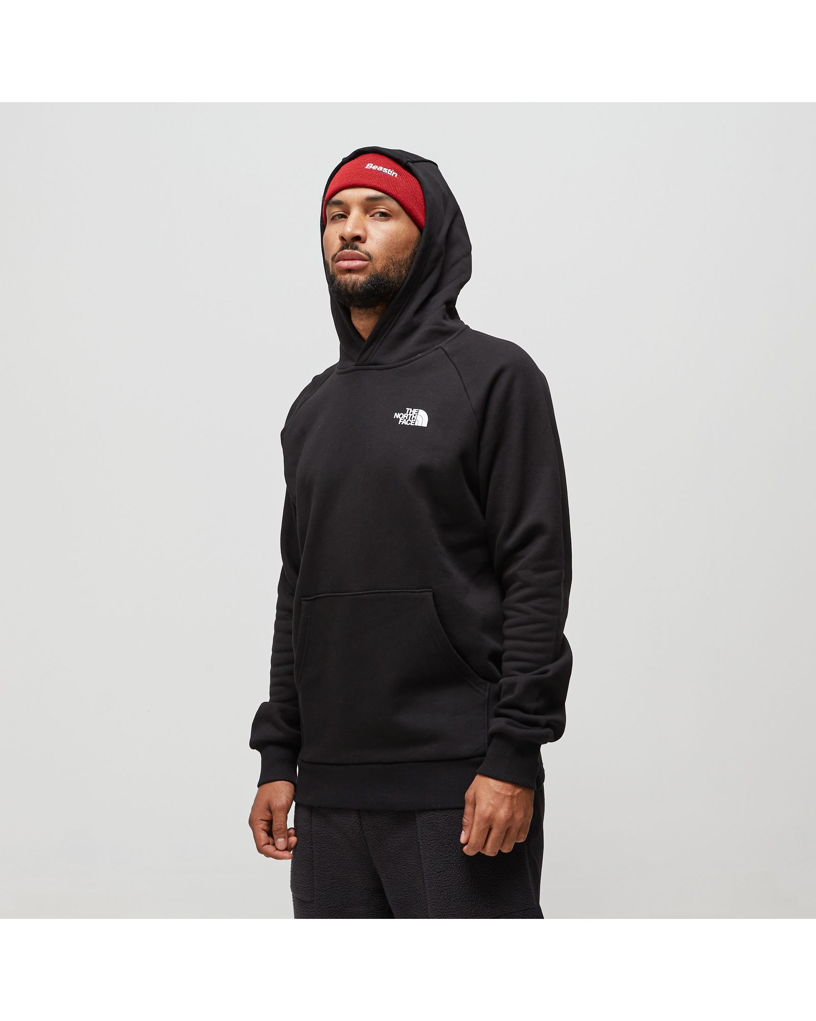 Raglan Red Box Hoodie