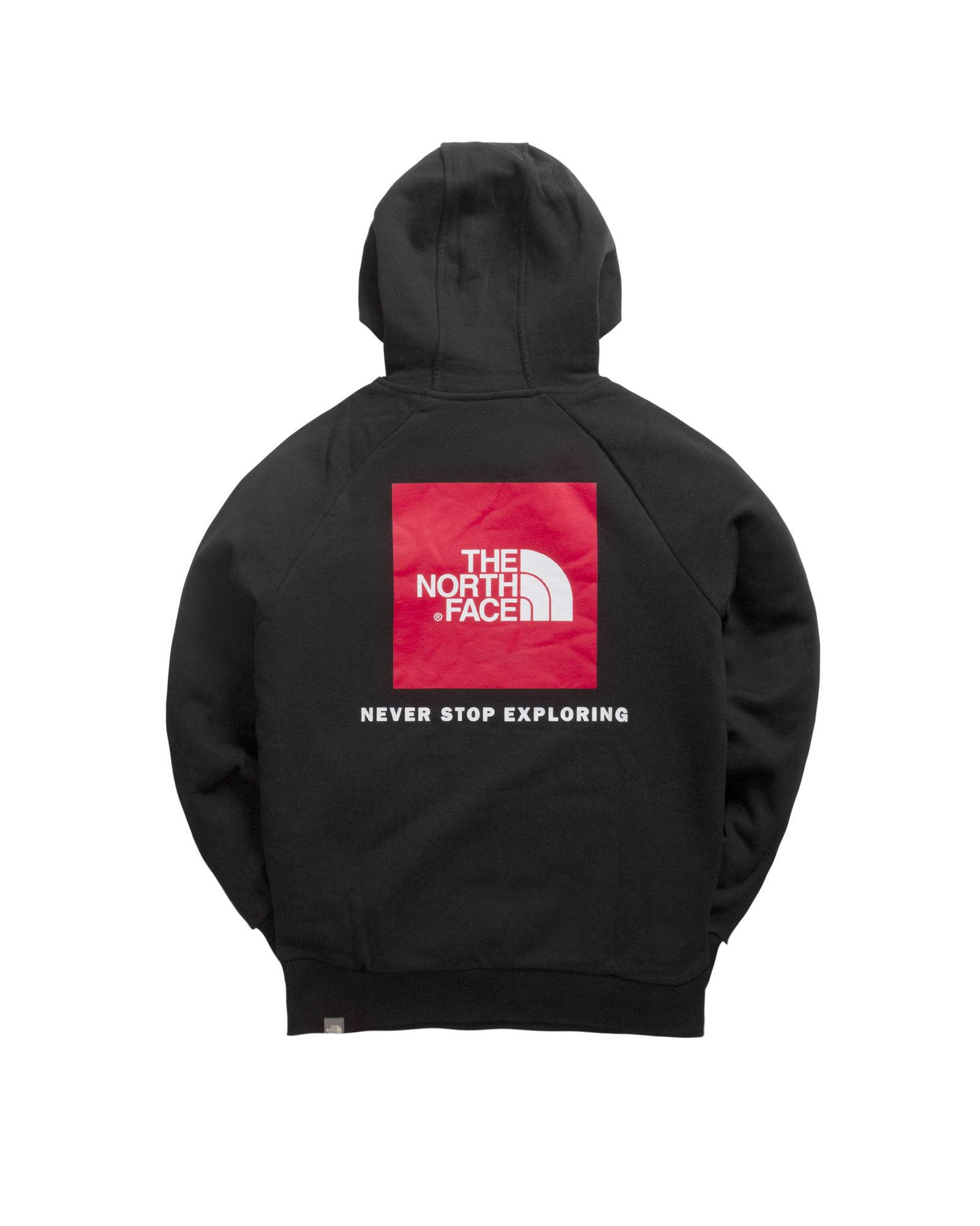 Raglan Red Box Hoodie