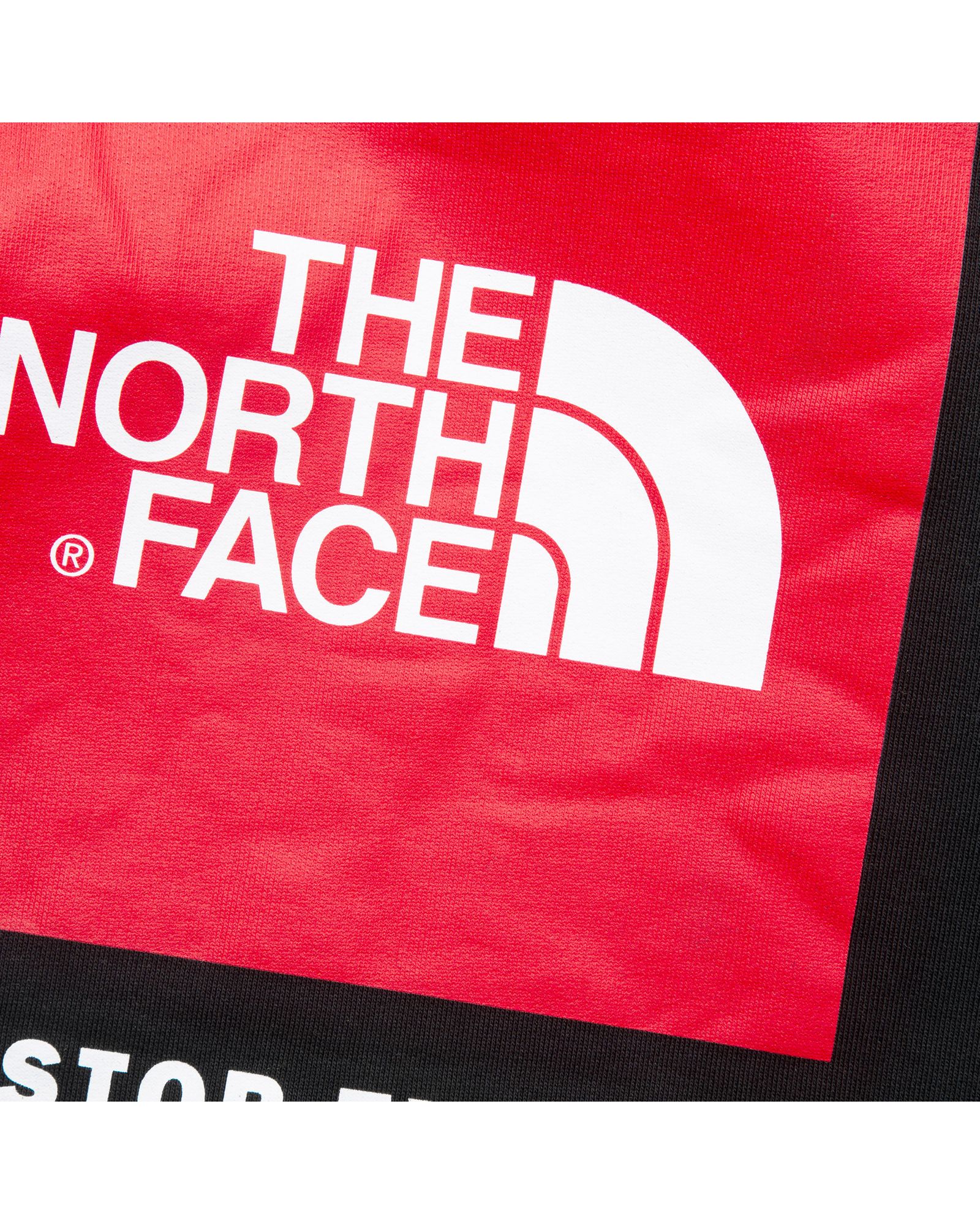 Raglan Red Box Hoodie