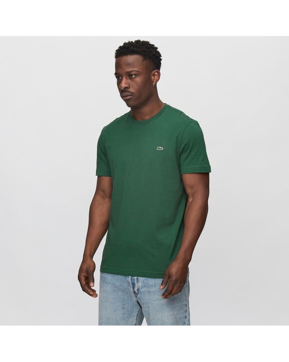 【送料&関税込】Lacoste Green T-shirt In Cotton Jersey T-Shirt Unisex TH0133 | lacoste.pl | Zakupy Online