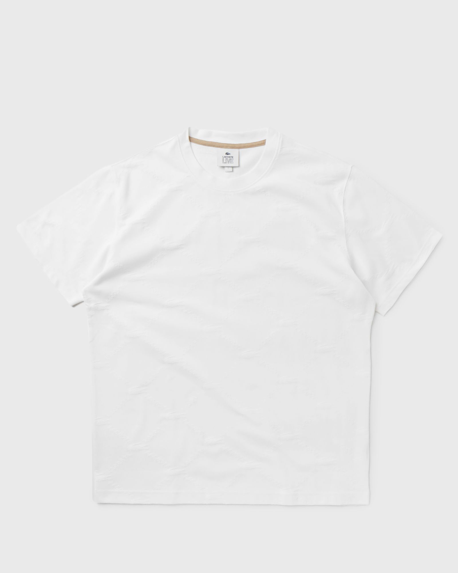 LIVE Monogram Patterned TEE