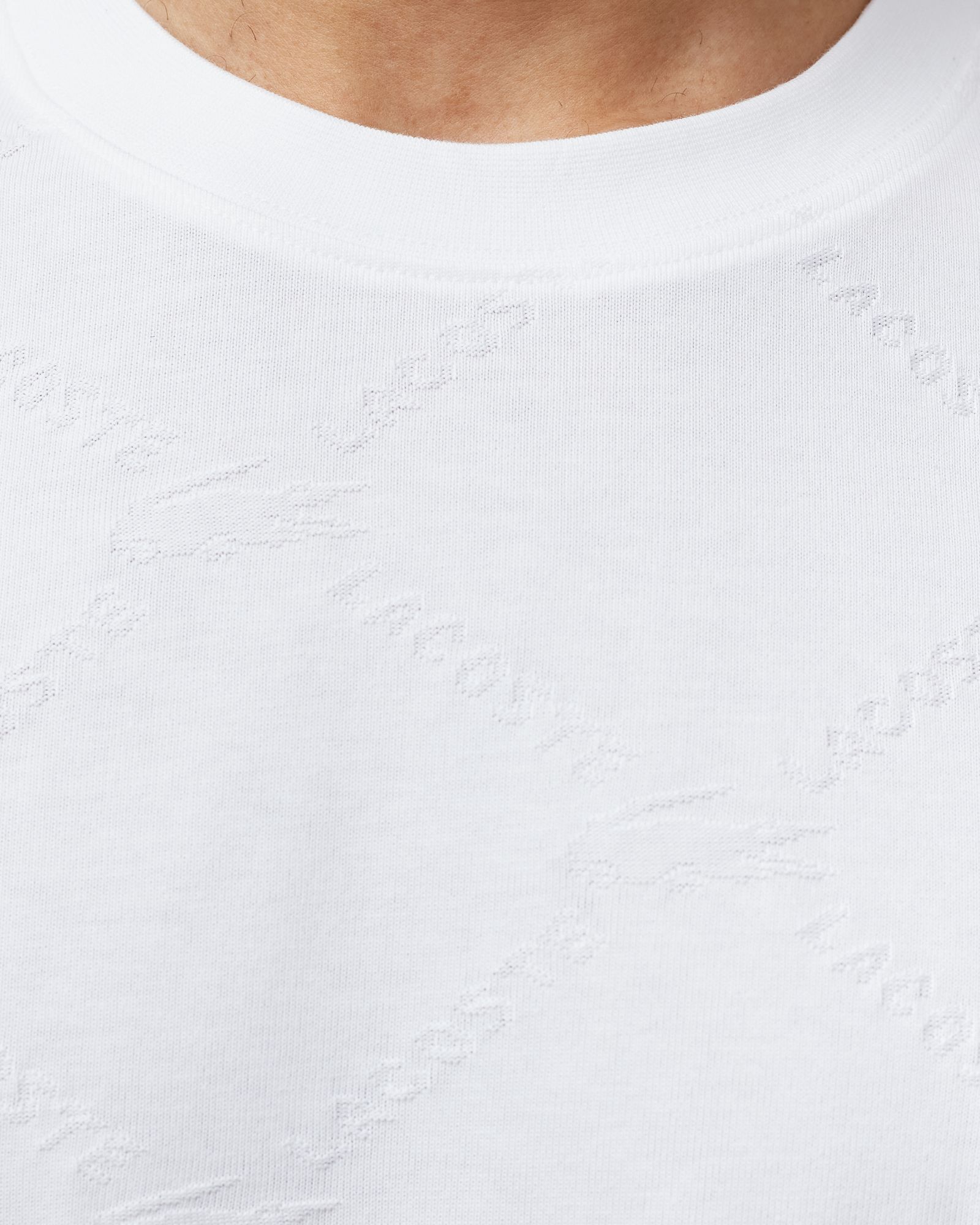 LIVE Monogram Patterned TEE