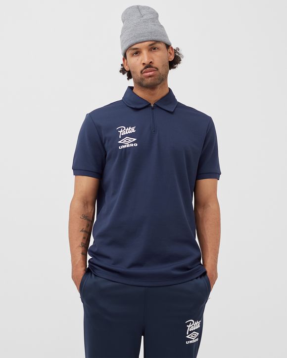 PATTA Patta x Umbro Shortsleeve Polo Blue BSTN Store