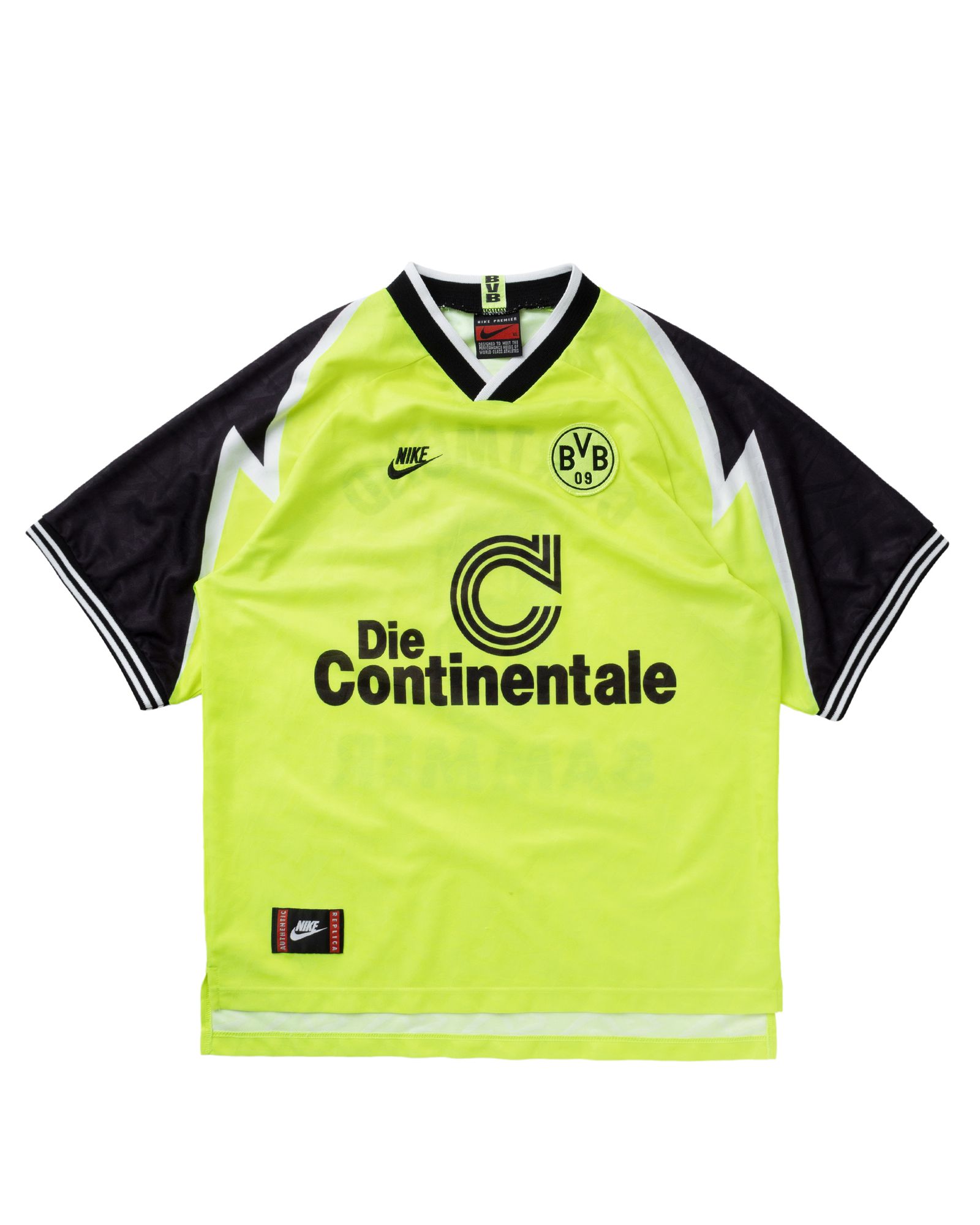 1995-96 Dortmund Home Shirt SAMMER #6 (good)