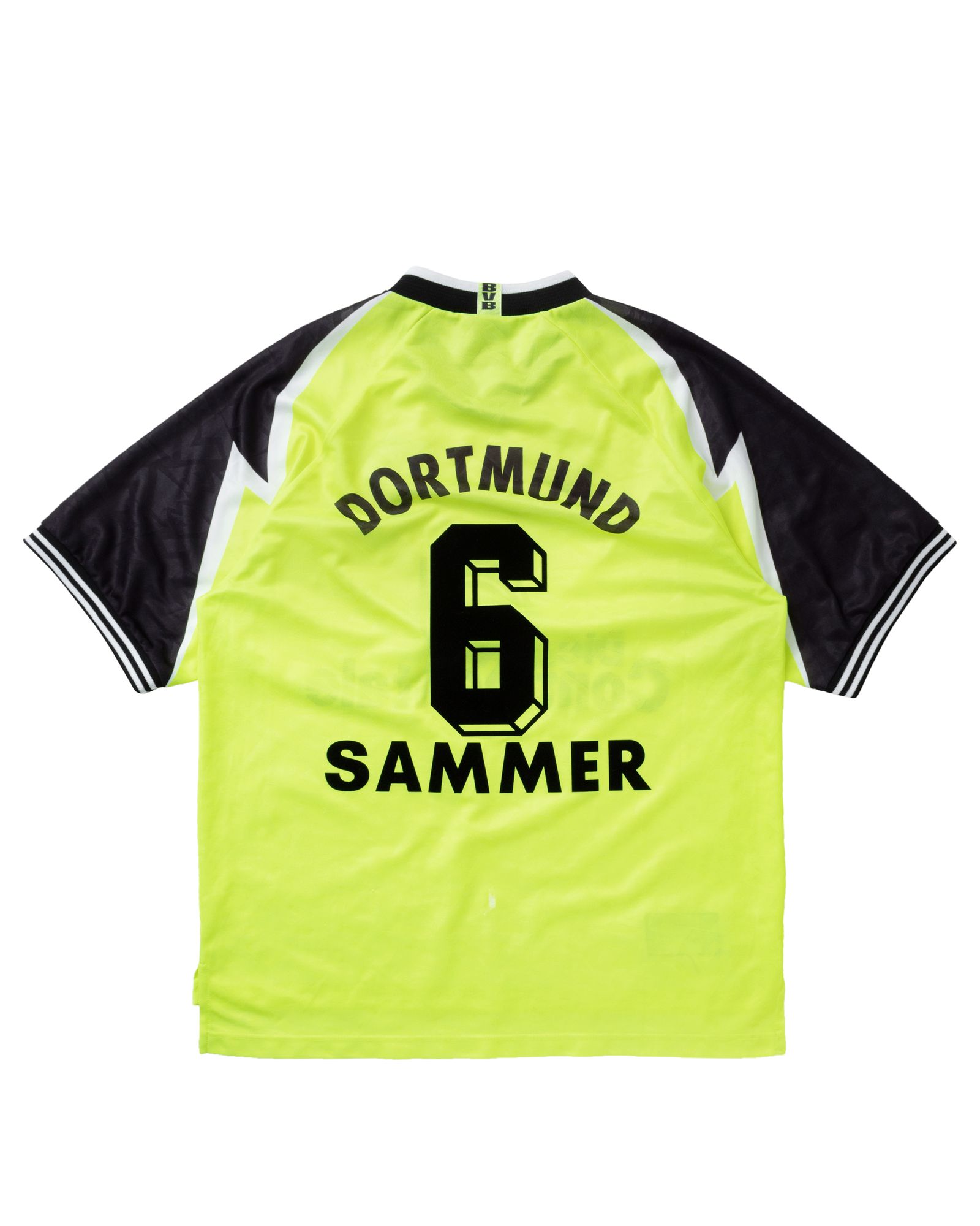 1995-96 Dortmund Home Shirt SAMMER #6 (good)