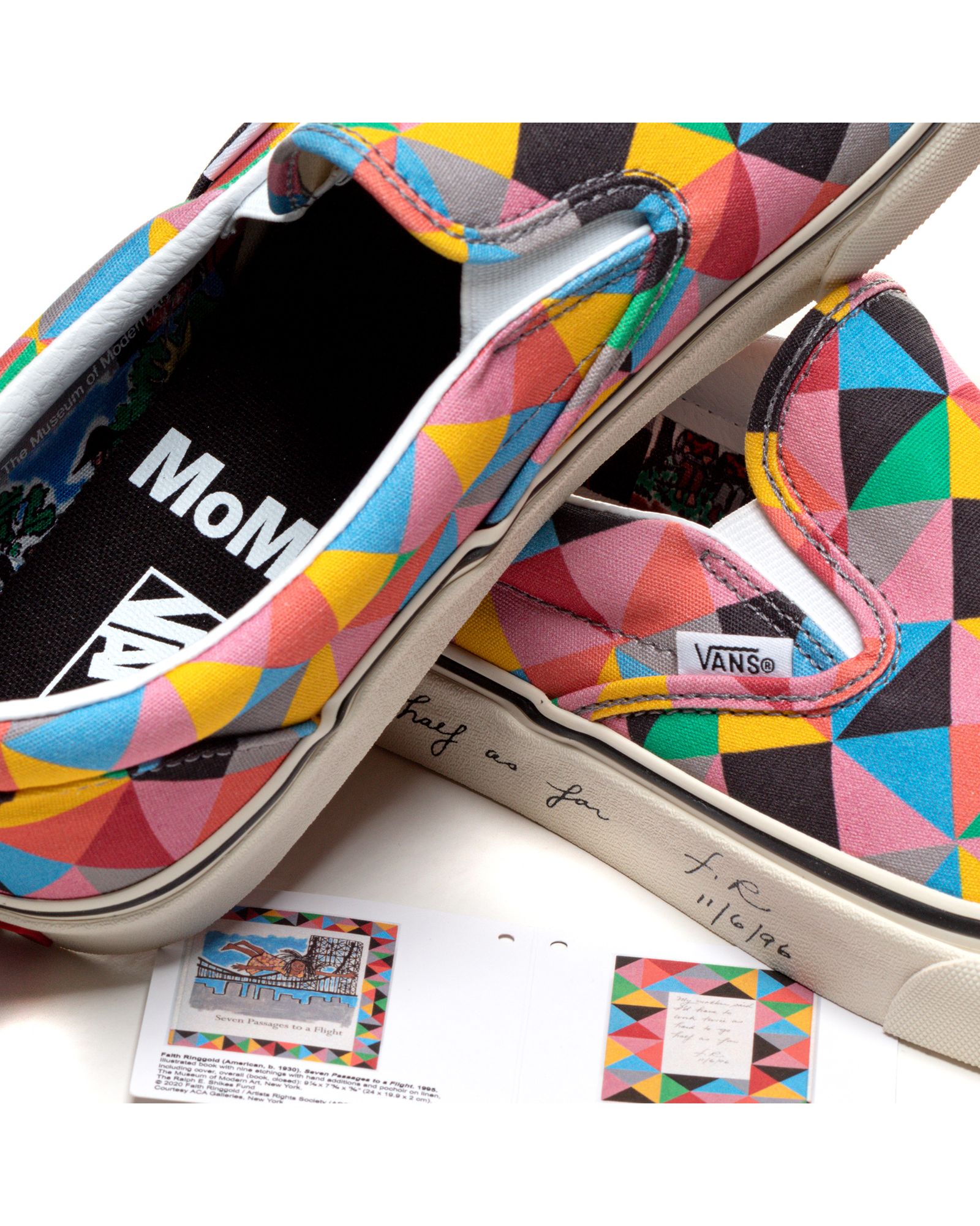 VANS X MOMA UA Classic Slip-On