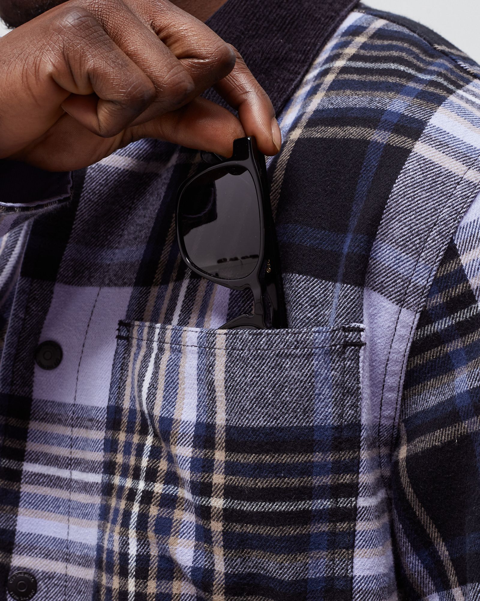 VANS X ANDERSON PAAK PLAID REVERSIBLE CHORE COAT