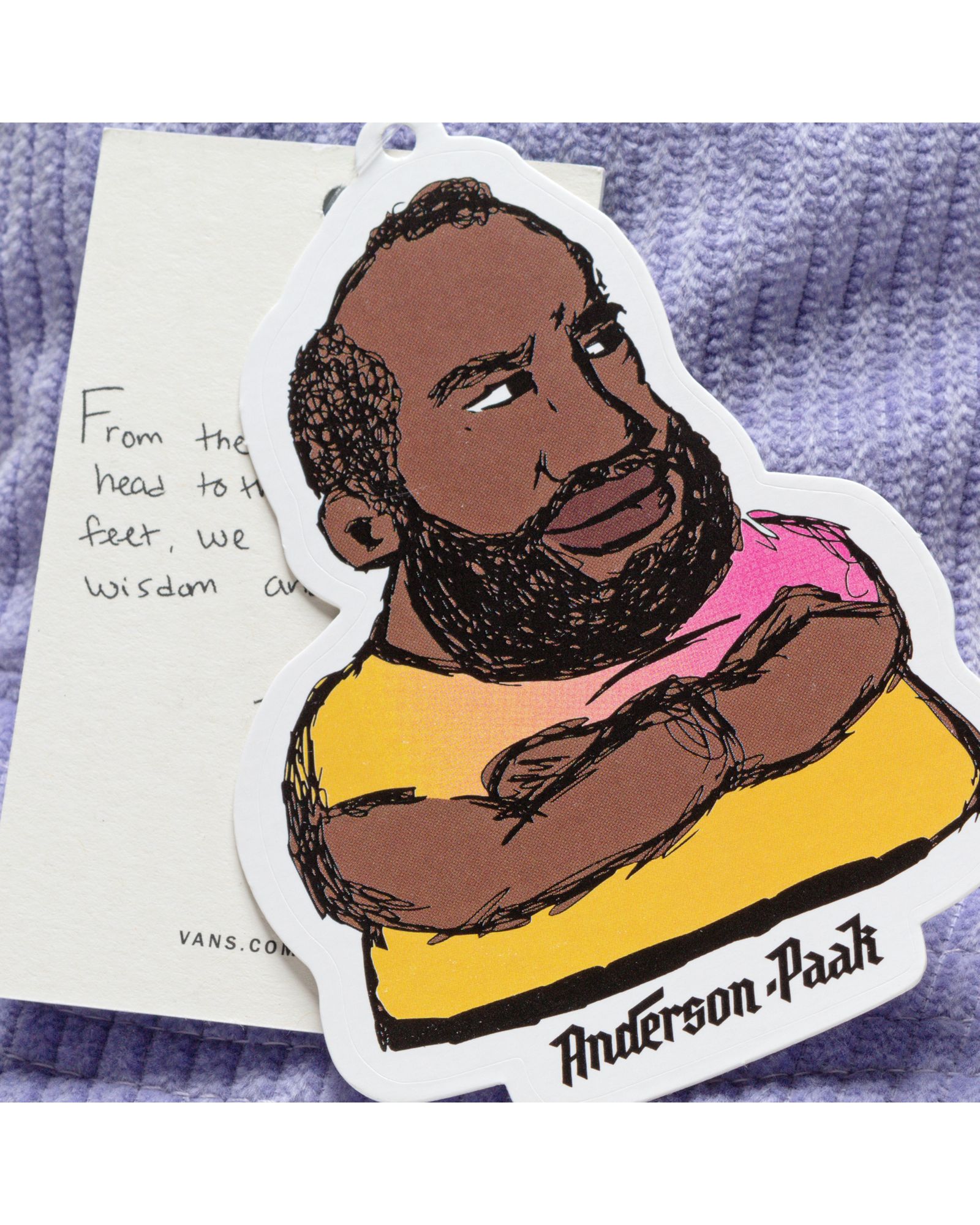 VANS X ANDERSON PAAK CORDUROY BUCKET HAT