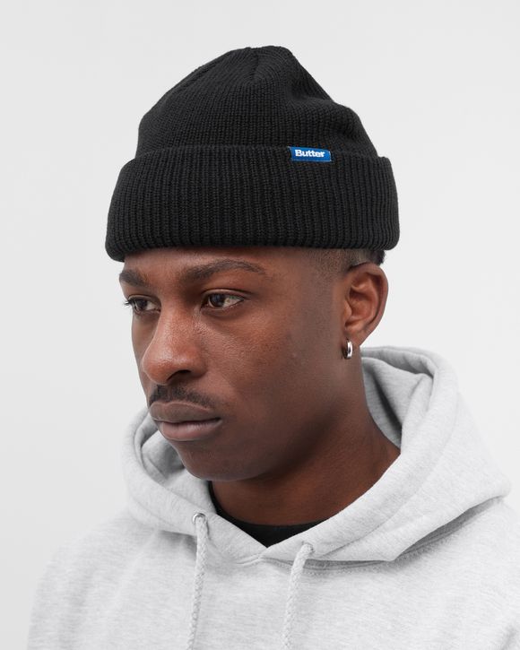 Butter Goods WHARFIE BEANIE Black - Black