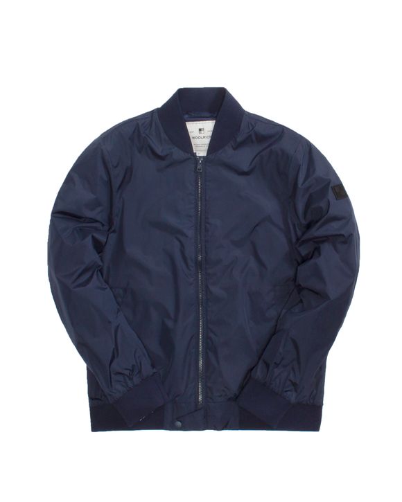 WOOLRICH SHORE BOMBER JACKET Blue BSTN Store