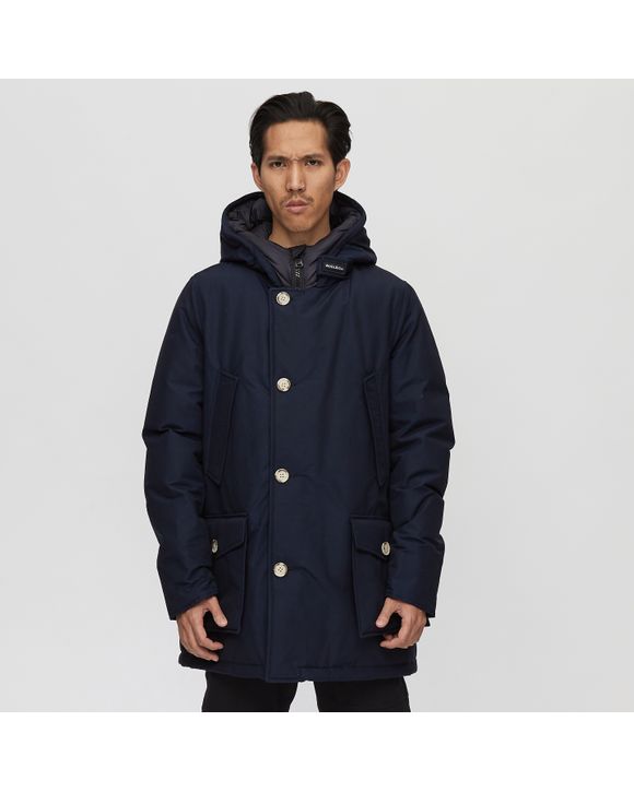 Woolrich arctic parka nf sale melton blue