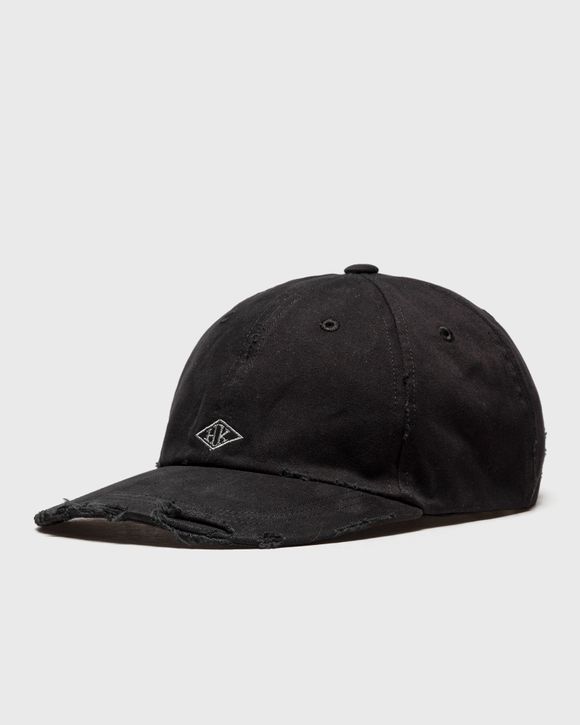 Distressed HK Diamond Embroidery Cap