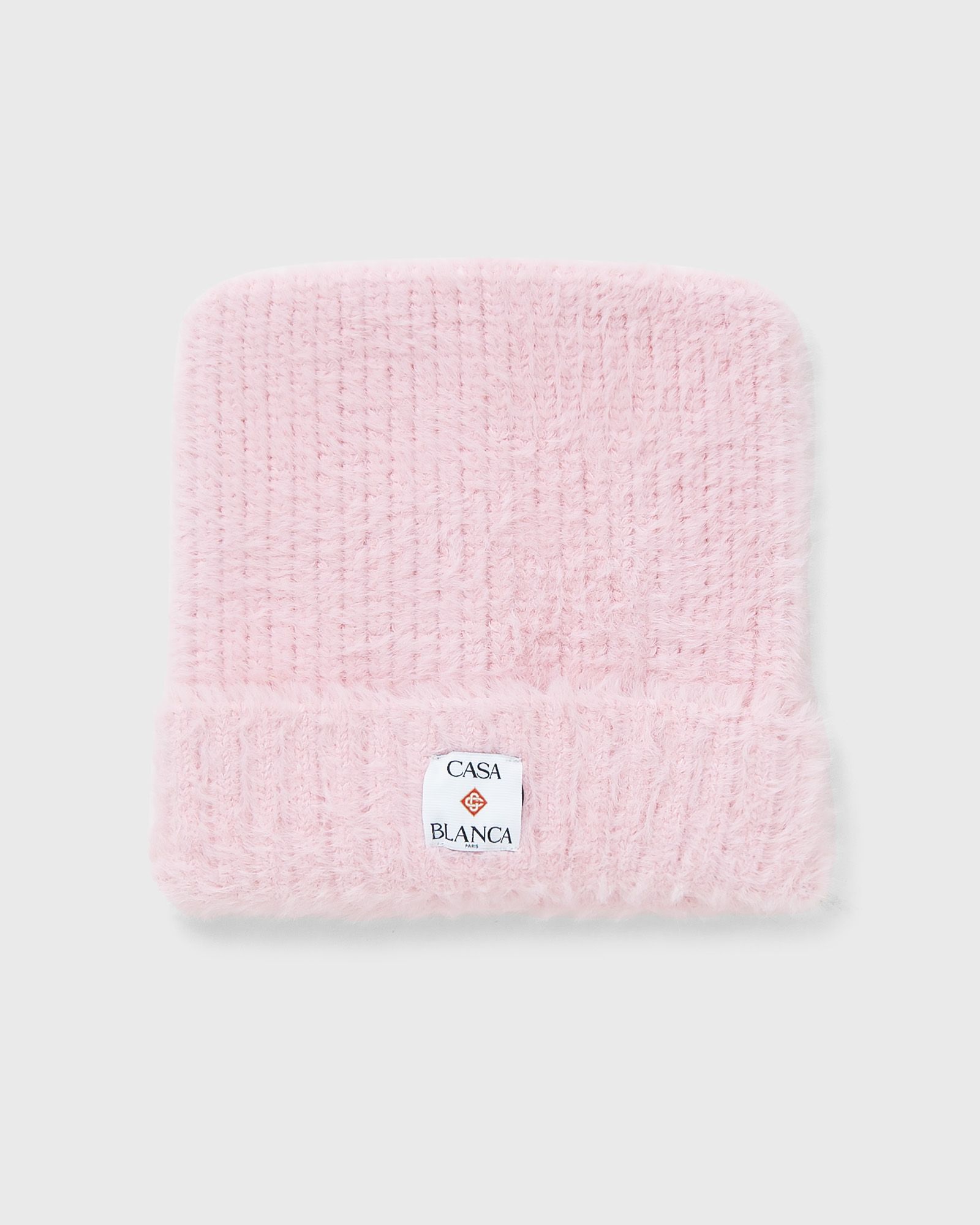 FLUFFY NYLON SQUARE HAT