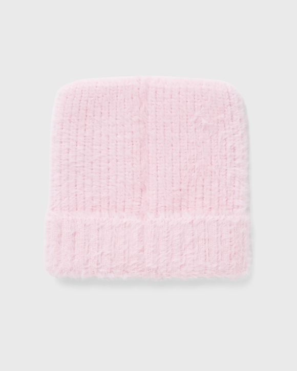 FLUFFY NYLON SQUARE HAT