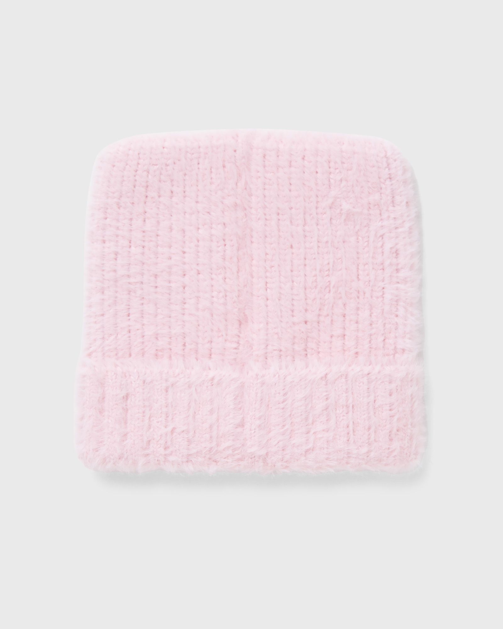 FLUFFY NYLON SQUARE HAT