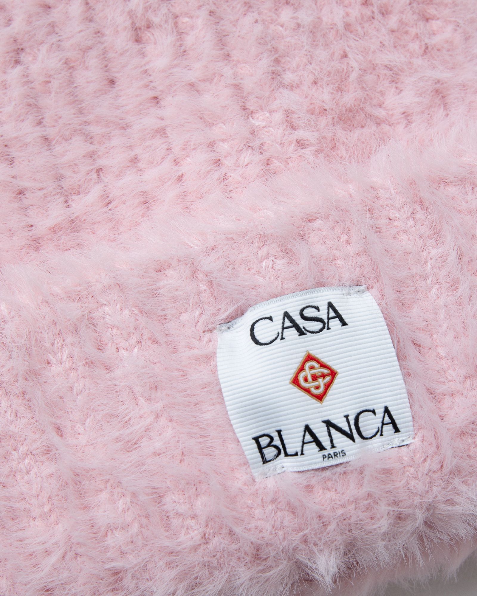 FLUFFY NYLON SQUARE HAT