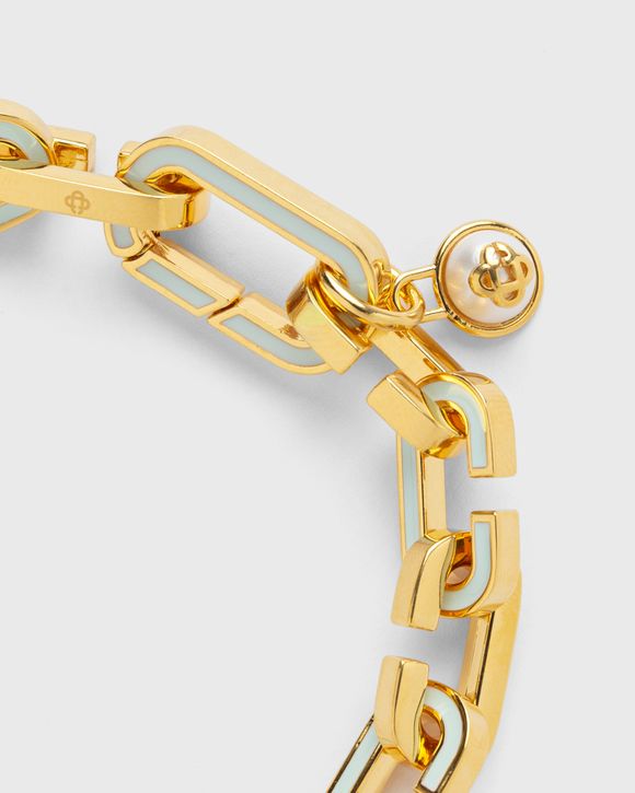 ENAMEL C LINK BRACELET