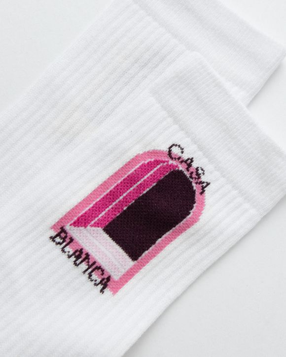 AUBERGINE ARCH SOCKS