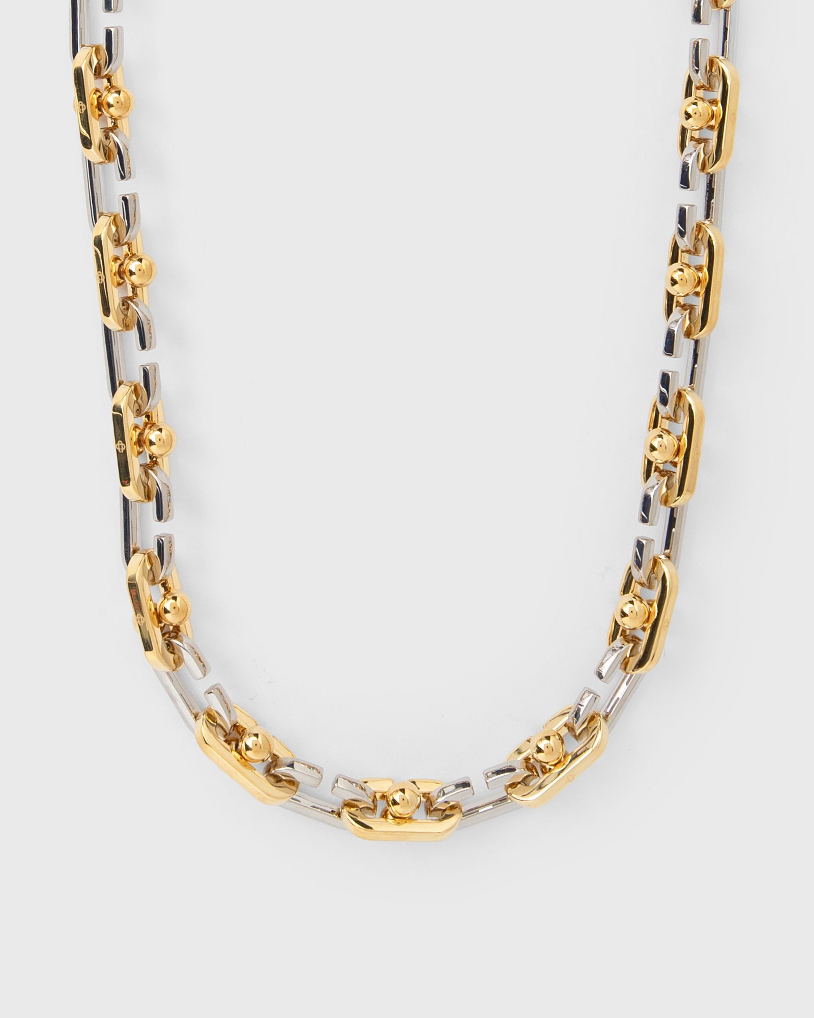 C LINK BALL NECKLACE　Cリンクボールネックレス C