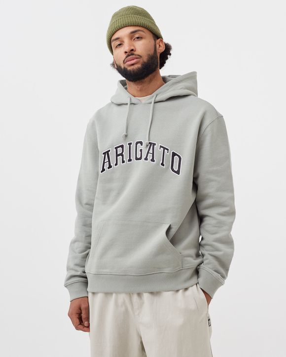 Axel Arigato College Logo Hoodie Grey BELGIAN BLOCK