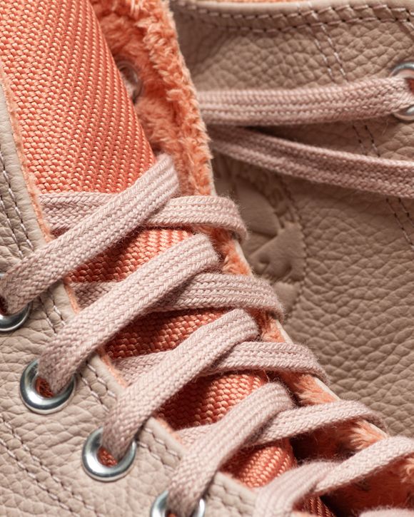 Pink and orange outlet converse