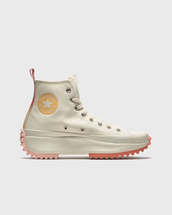 Converse Run star hike hi White - EGRET/CYBER MANGO