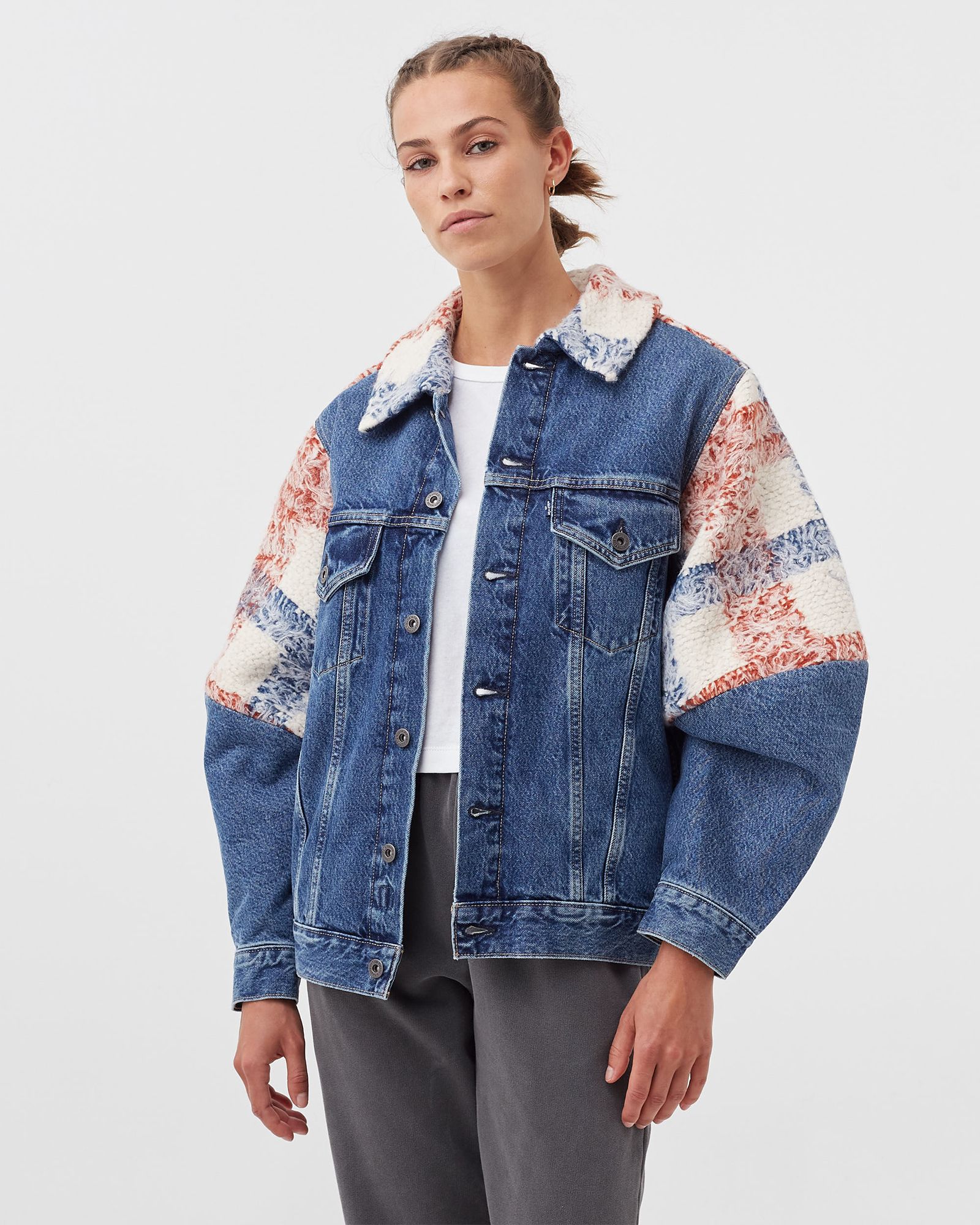 WMNS Levis Made & Crafted WEDGE SLEEVE TRUCKER Jacket