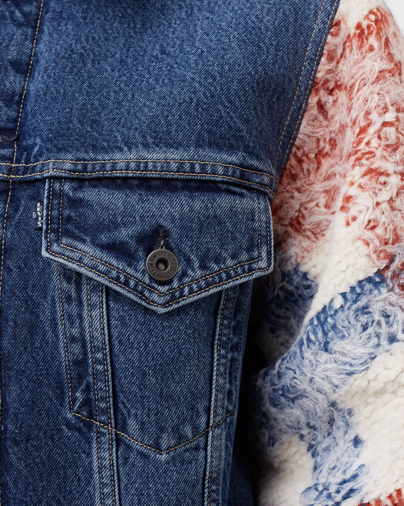 WMNS Levis Made & Crafted WEDGE SLEEVE TRUCKER Jacket