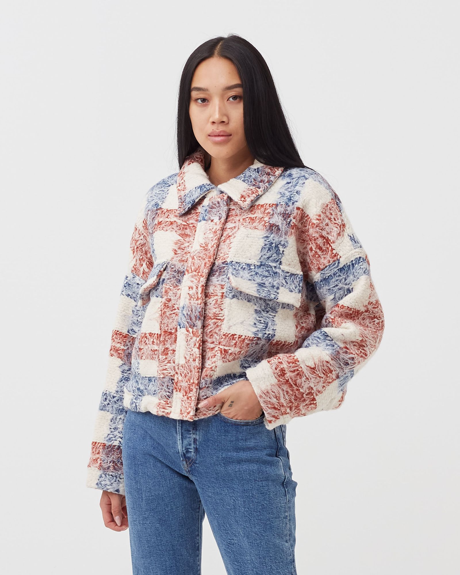 WMNS LEVIS MADE & CRAFTED SHERPA FIELD JACKET