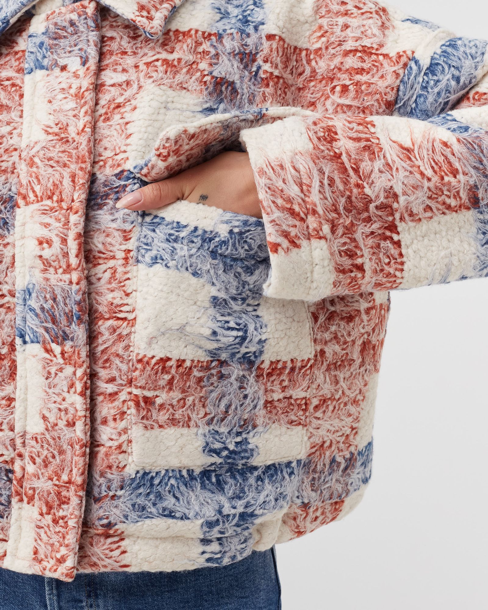 WMNS LEVIS MADE & CRAFTED SHERPA FIELD JACKET