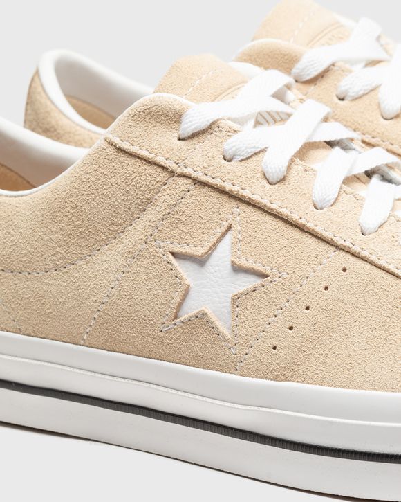 Converse ONE STAR PRO CLASSIC SUEDE Beige - OAT MILK/WHITE/BLACK