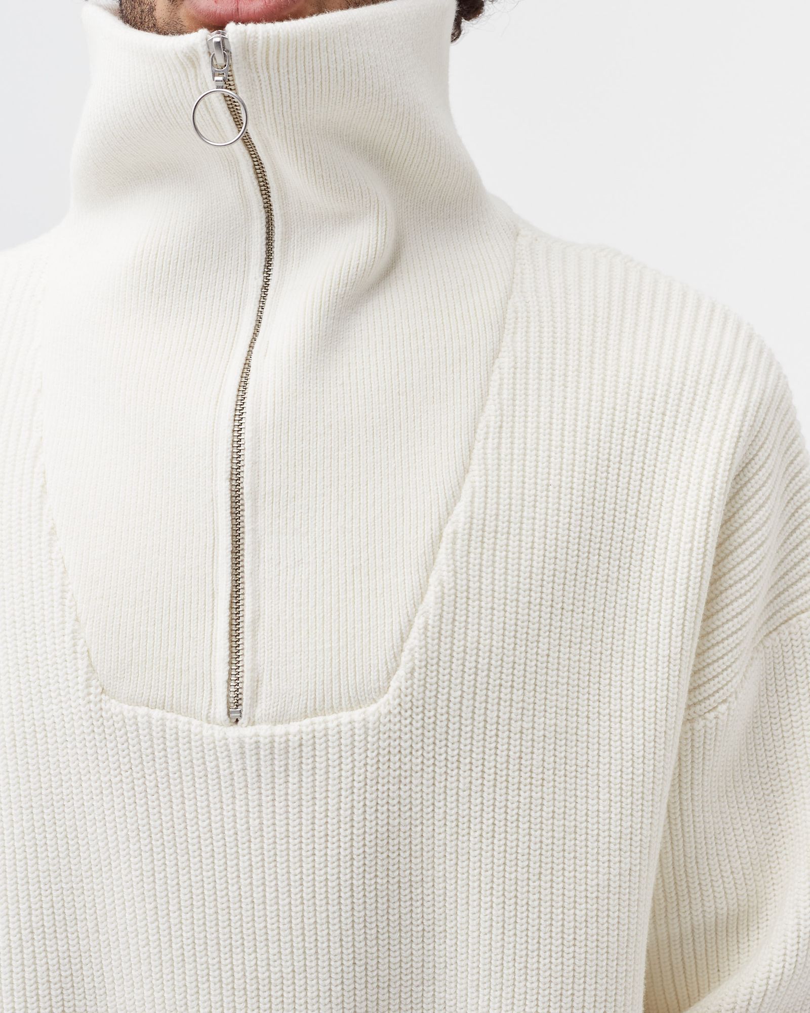 Chain Halfzip Sweatshirt