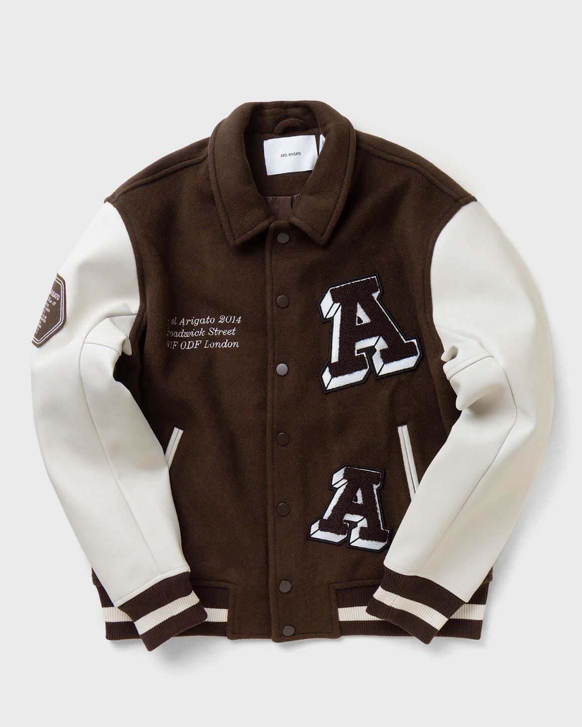 Axel Arigato Illusion Varsity Jacket Brown | BSTN Store