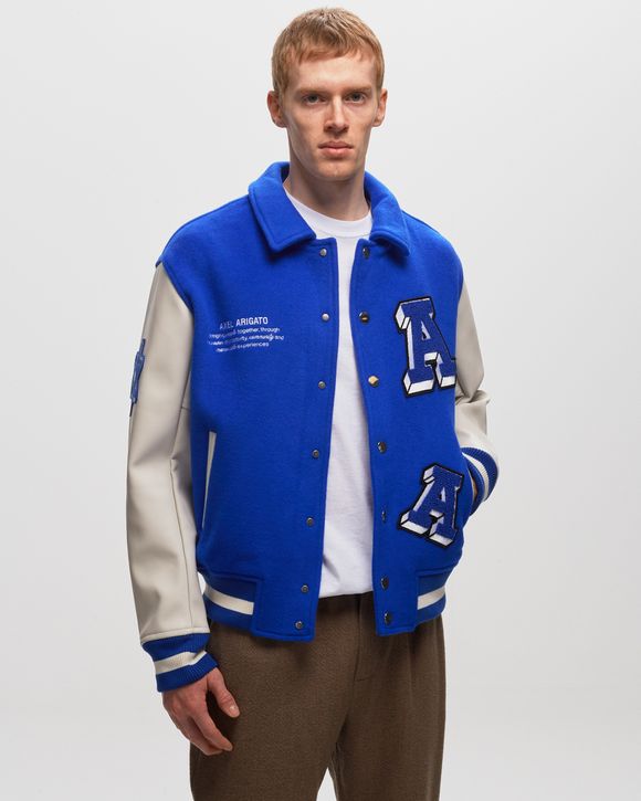 Axel Arigato Illusion Varsity Jacket Blue White KLEIN BLUE