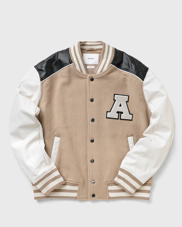 Axel Arigato Ivy Varsity Jacket Beige PALE BEIGE