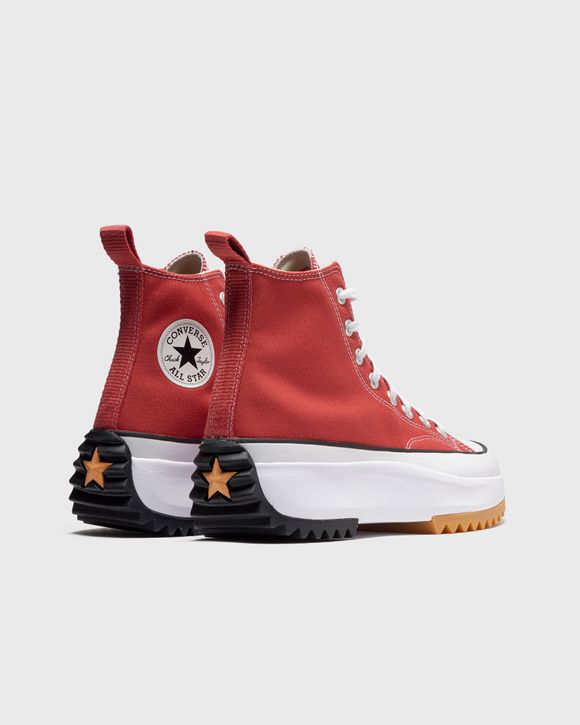 Converse Run Star Hike Red RHUBARB PIE WHITE BLACK