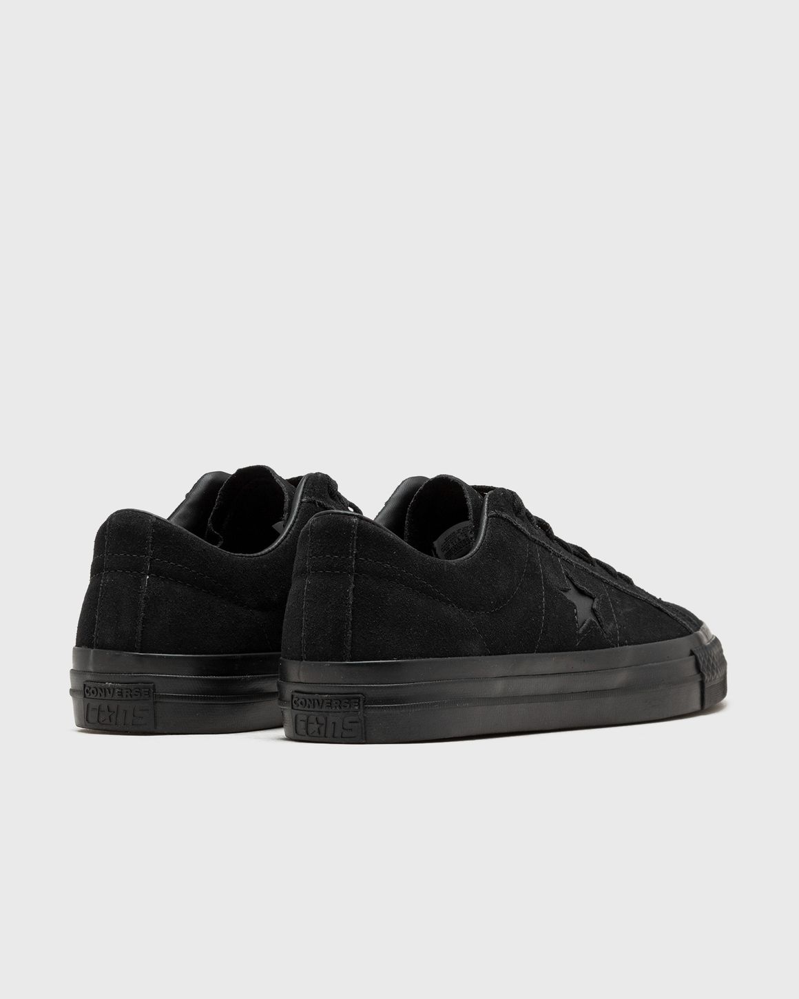 One star suede triple black low top clearance