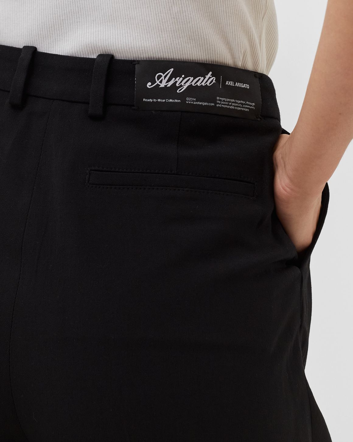 【関税込み】Axel Arigato ブラック Jackie トラウザーズ Axel Arigato Jackie Pleat Trouser Black | BSTN Store