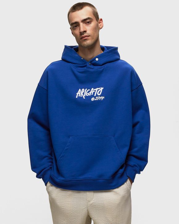 Axel Arigato Arigato Tag Hoodie Blue | BSTN Store