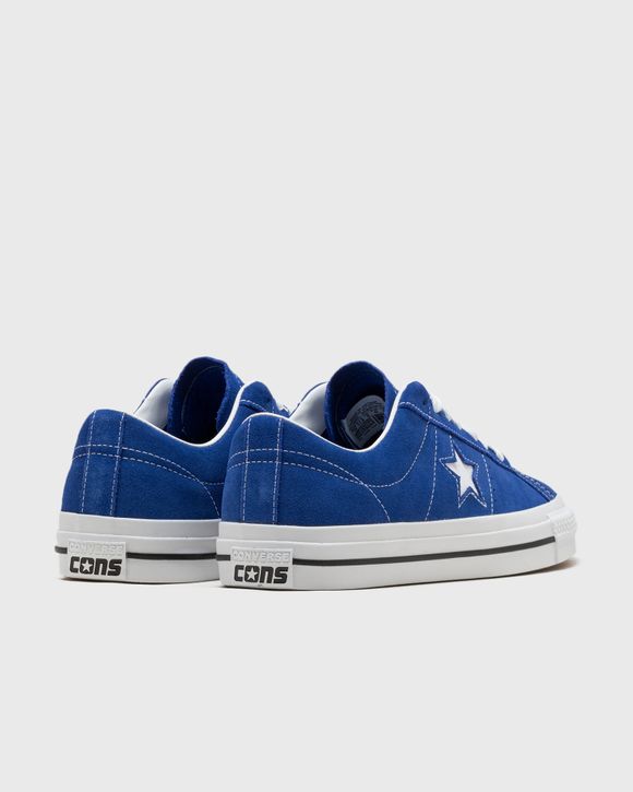 One star hot sale converse blue